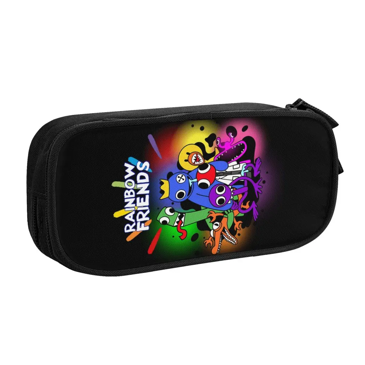 Rainbow Friends Hug It Out Cute Pencil Case Boy Girl Large Capacity Video Game Pencil Bag Students Stationery