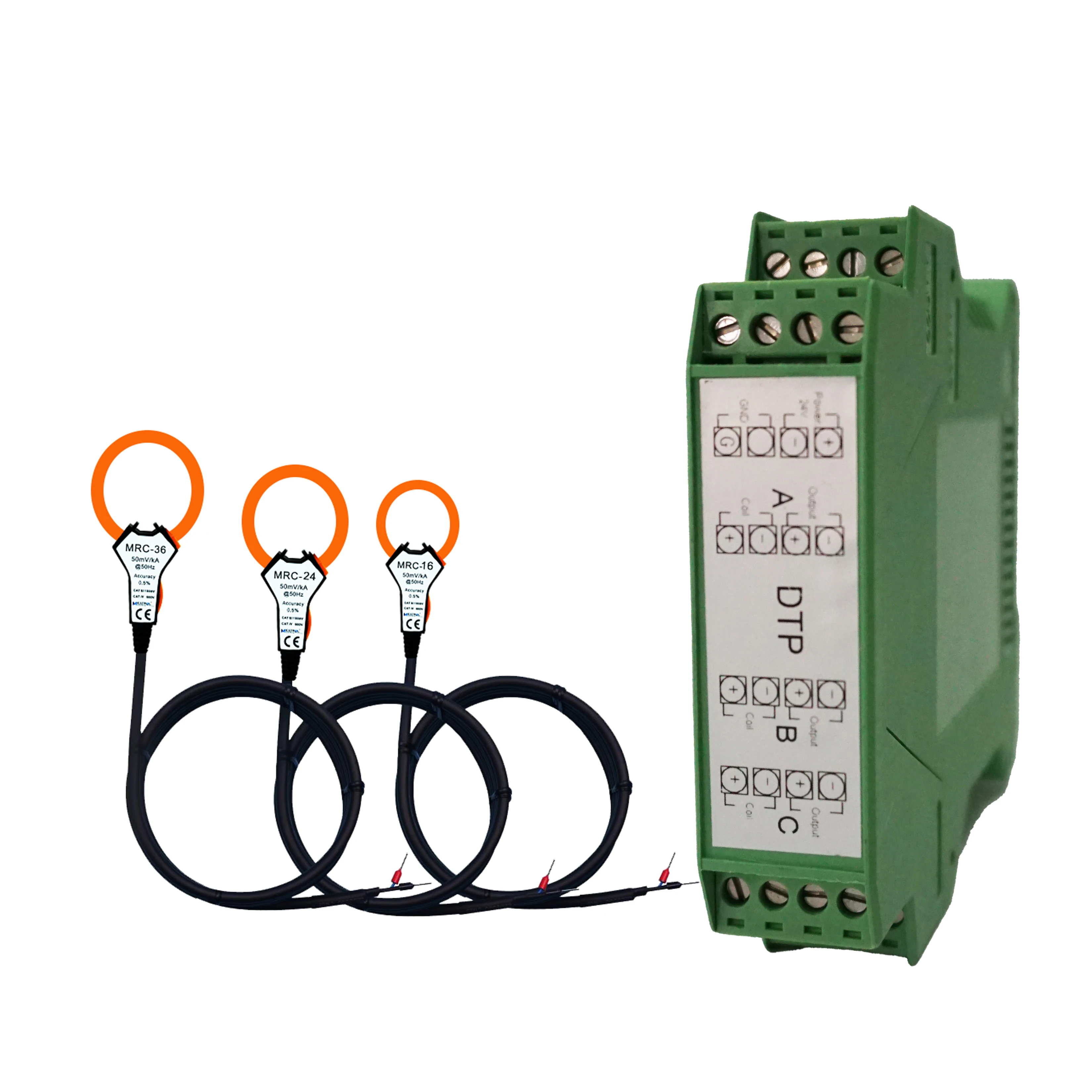 

Low Voltage Monitorsing Current Sensor Integrator Rogowski Coil Current Transducer Measuring Controlling Current Transformer