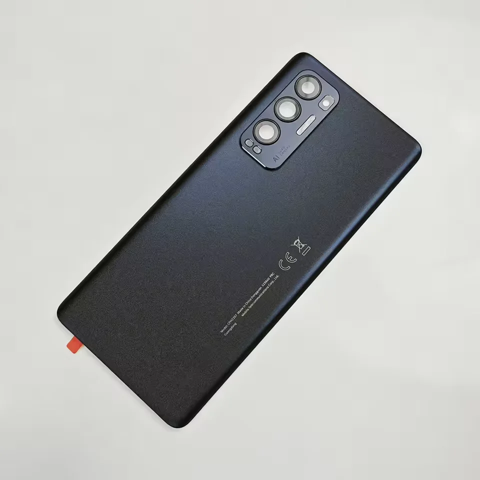 Per OPPO Realme X2 Pro Cover posteriore batteria originale con copriobiettivo fotocamera (bianco Per OPPO Realme X2 Pro Cover posteriore batteria originale con copriobiettivo fotocamera (bianco