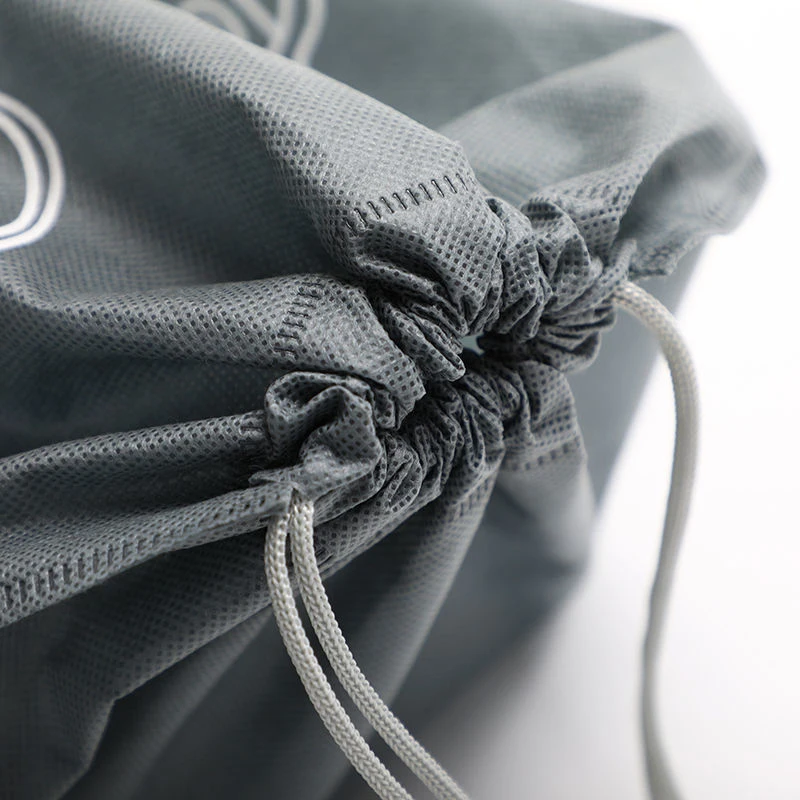 1/3/5PCS Visible Shoe Organizer Thickened Non-Woven Dustproof Drawstring Storage Bag Clothing Travel Pouch Handbag Storage Bags