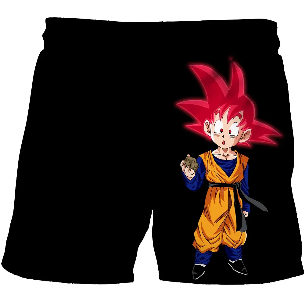 

Fashion 2024 Boys Harajuku Beach pants for children Couples Clothes Dragon Ball Z pants For Kids 3D Cartoon Print shorts pants