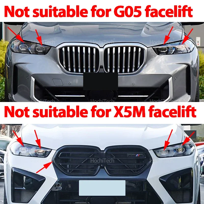 Genuine BMW Cerium Gray Front Kidney Grill for G05 2019-2023
