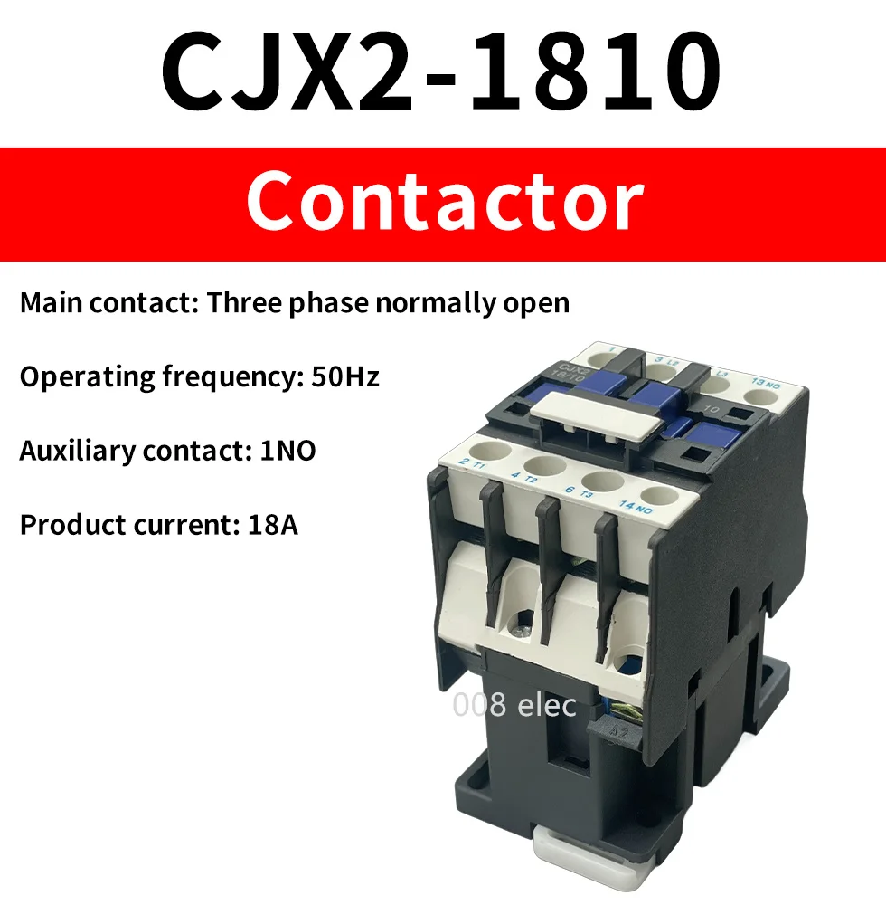 Description Picture 5 of itemContactor CJX2-1810 32A switches LC1 AC contactor voltage  220V CJX21810