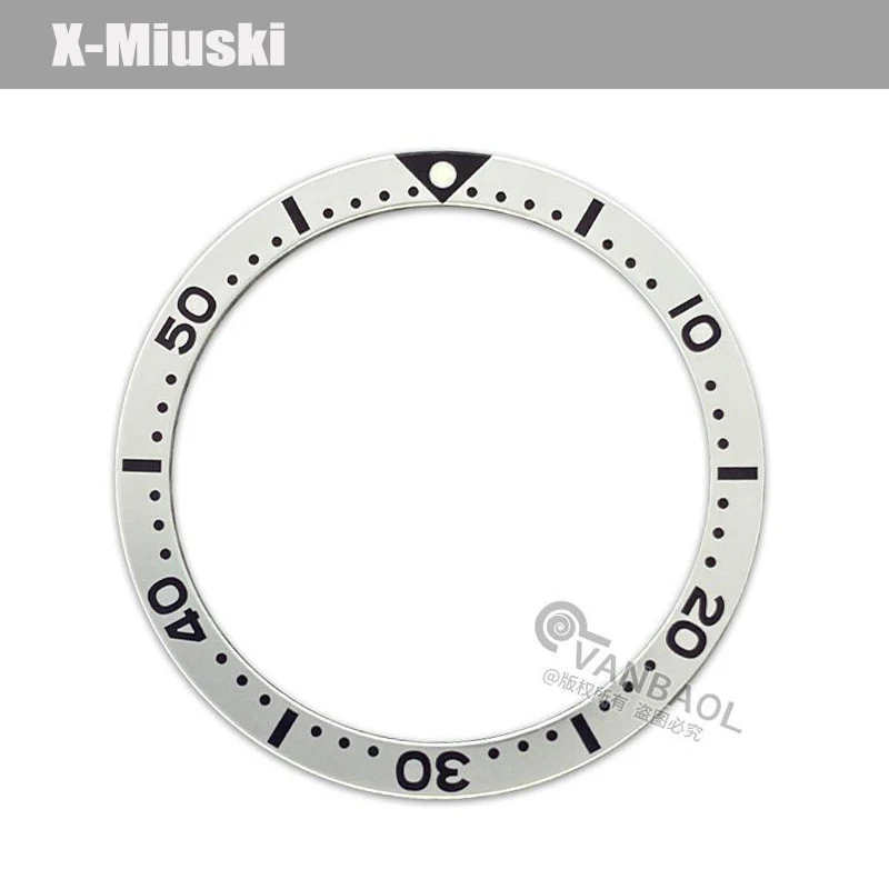 Premium 38mmx31.5mm Diving Watch Bezel Insert