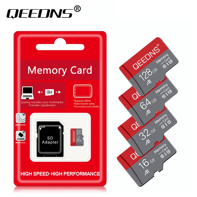 Mini Card 128Gb 32Gb 64Gb 16Gb 8Gb 4Gb Sd/Tf Flash Card 256Gb 512Gb Scheda Di Memoria Classe 10 Per Telefono