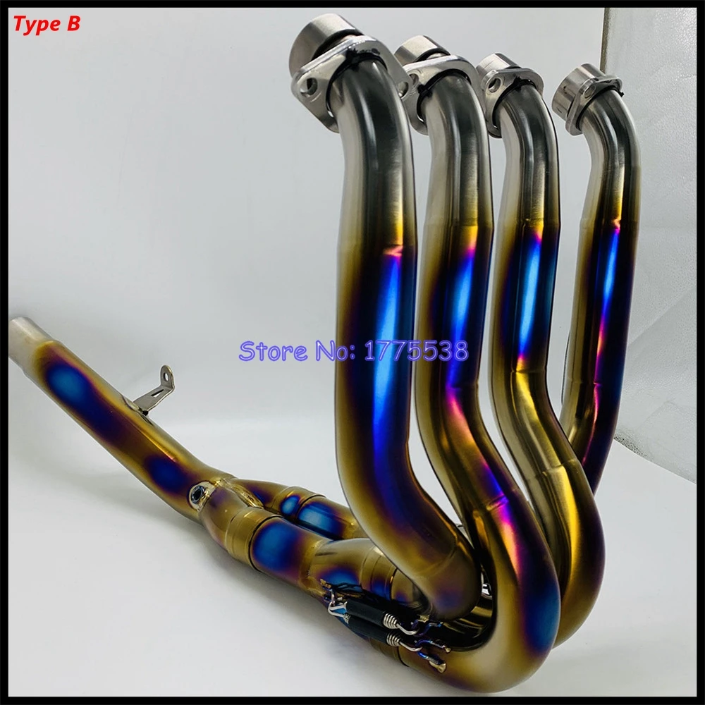 Titanium Alloy for Kawasaki ZH2 ZH2 SE 2020-2023 NINJA H2SX H2SX SE 2018-2023Motorcycle Exhaust System Header Collector Malifold - Image 5