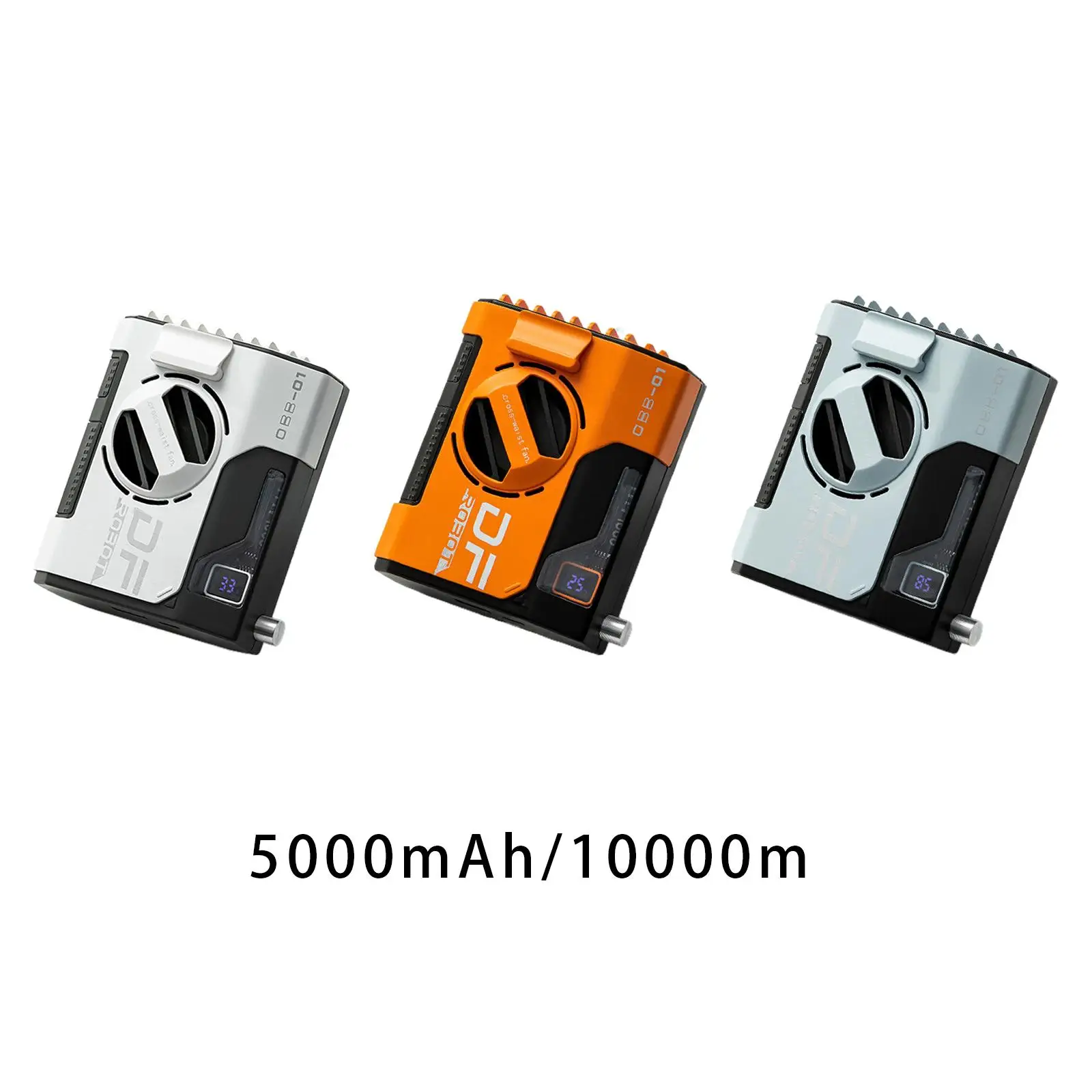 

Портативный веер с зажимом для талии, пригодный для рук небольшой кулер с низким уровнем шума для путешествий, езды на велосипеде, рыбалки, садоводства, дома и улицы