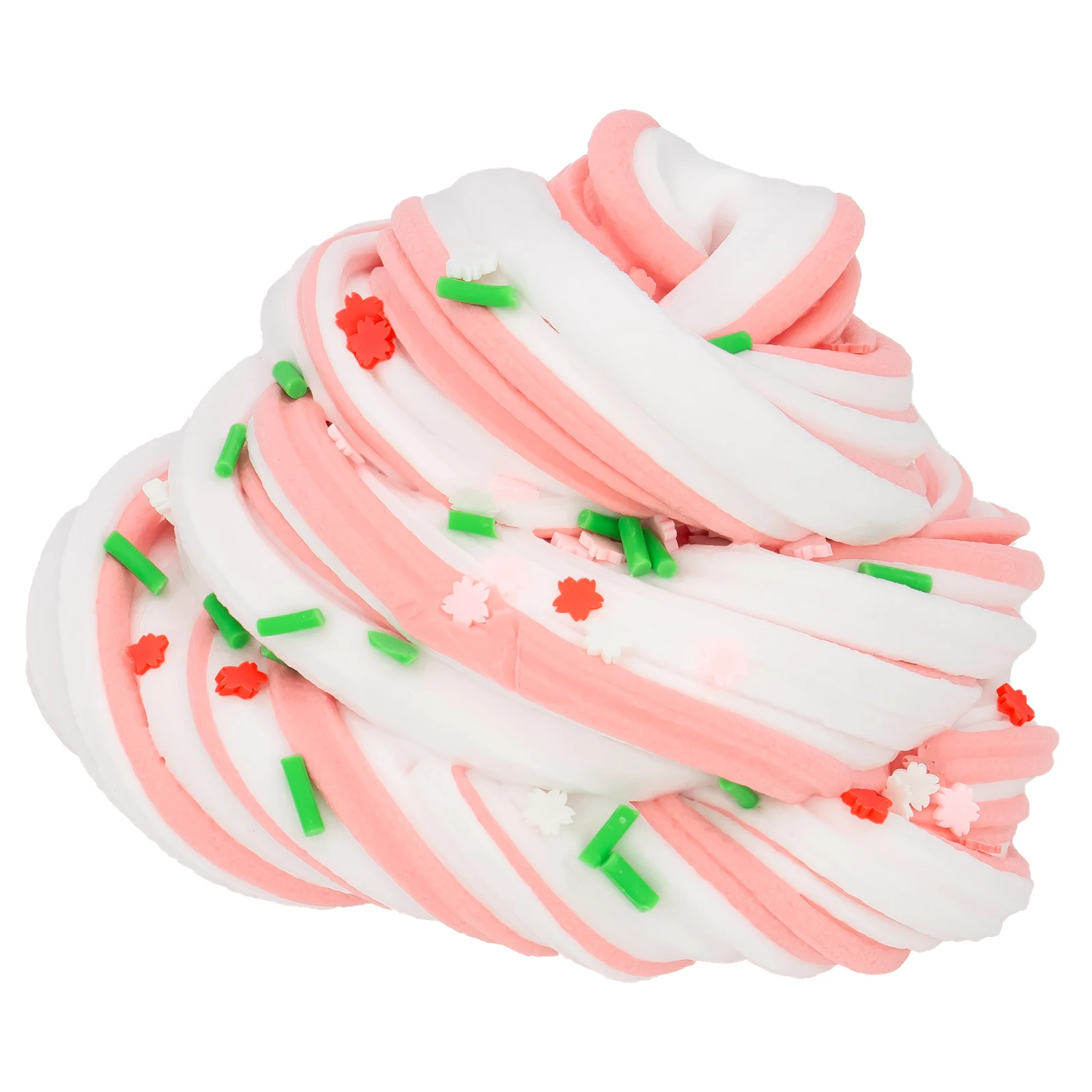 70ml Mixed Butter Slime Kit Fluffy Putty Watermelon Lollipop Charms for Kids soft Stretchy Non-Sticky Birthday Party Favors gift slime kit fluffy slime
