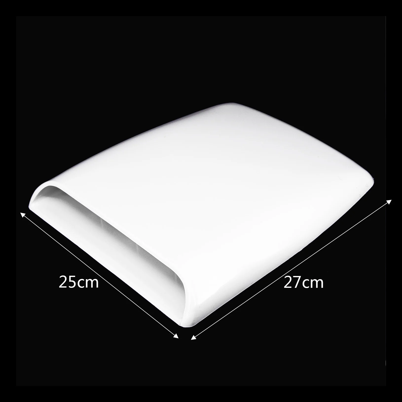 

Car Cover Roof Decor Base Decorative Air Flow Intake Hood Scoop Vent Bonnet Universal Durable Useful Part Tool