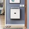 Simple Folding Bathroom Seats Household Wall-mounted Can Store Bathroom Chairs Porch Invisible Wall-mounted Shoe Changing Stool 1