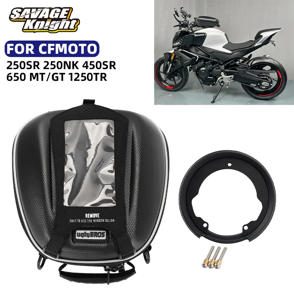 Sacoche de réservoir 5l pour CFMOTO 650GT et 650MT