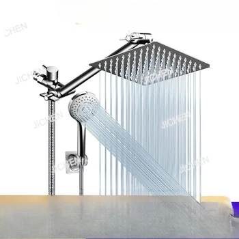 ฝักบัวสแตนเลสแบบแรงดันสูง หัวฉีดน้ำแบบสเปรย์ 5 ฟังก์ชั่น 1