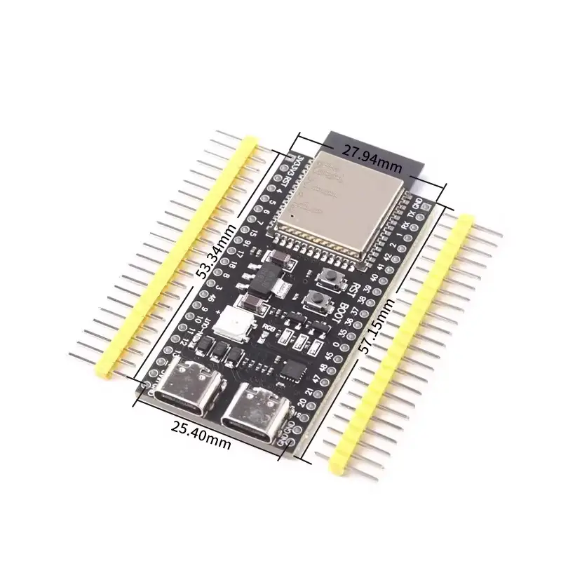 ESP32-S3 Development Board DevKitC-1 N8R2 N16R8 WiFi BT Module 44Pin Type-C USB ESP32-S3 WROOM-1 image 4