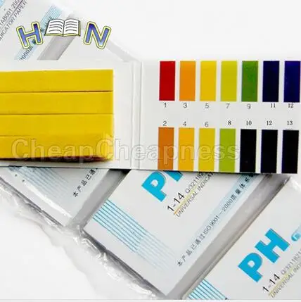 

80 Strips Full Range 1-14 PH Paper Analyzers Test Paper Strips Drop Shipping