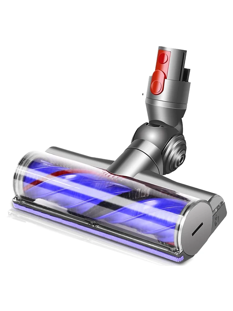 עבור מנקה אבק Dyson V7 V8 V10 V11 V15, ראש מנקה ישיר למניעת התנגשות, מברשת ראש מנקה ראש מנוע, כלי טורבינה