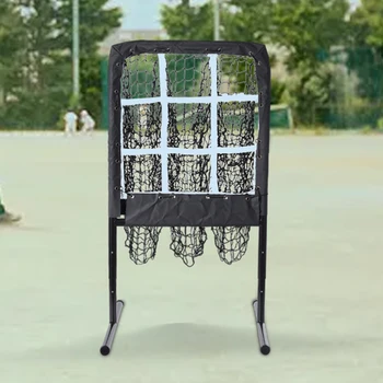 9 Hole Pitching Target,Baseball 9 Hole Pitching Net,Heavy Duty Training Aid Equipment Pitch Target, Baseball Pitching Target 2