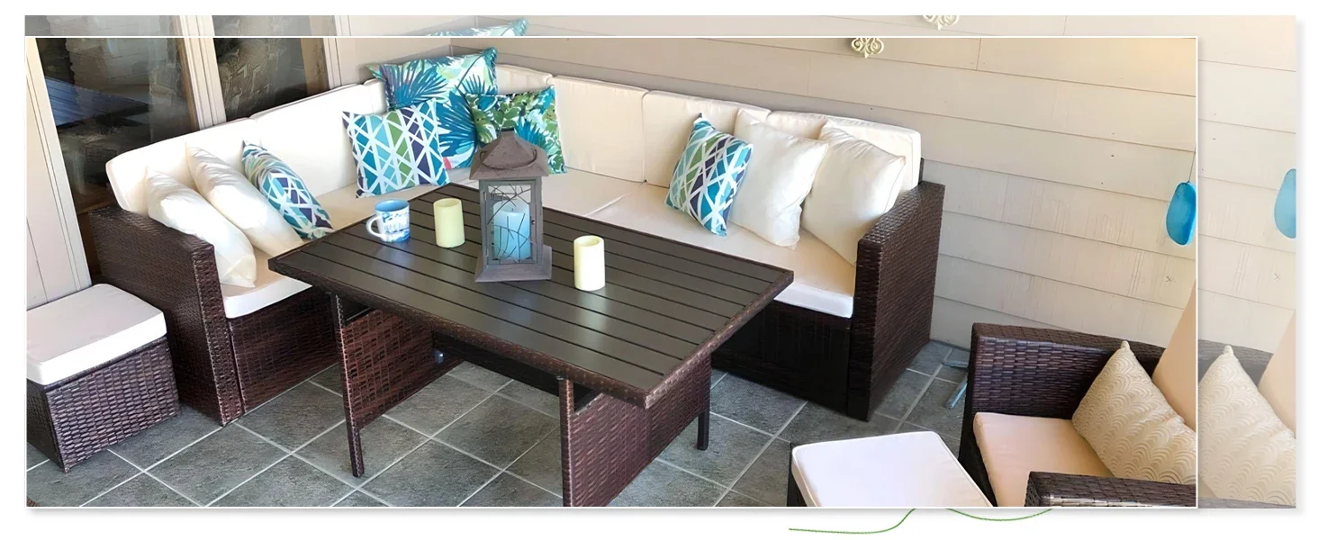 Wicker Conversation Set