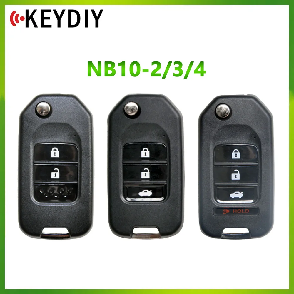 5/10pcs,KEYDIY KD900/KD-X2/KD-MAX Key Programmer NB10-2/3/4 Universal Multi-functional KD MINI Remote For Honda Car Keys