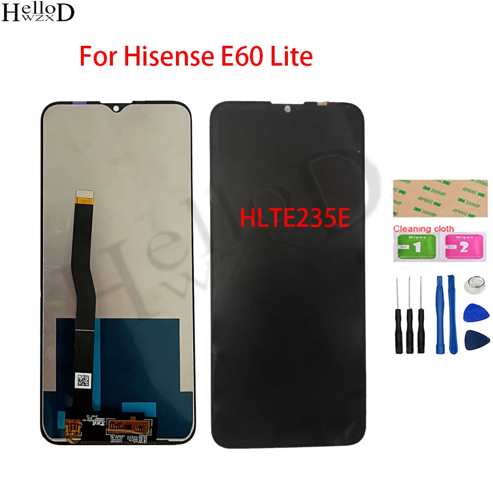 Mobile LCD Display For Hisense E60 Lite HLTE235E Touch Screen Digitizer