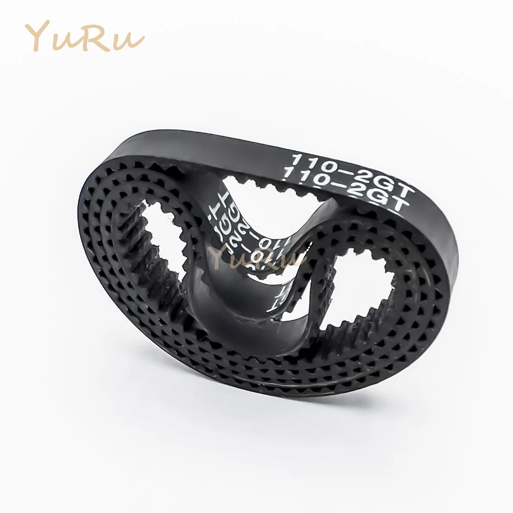 2GT 2MGT Gummi Gürtel 10mm Closed Loop Breite Umfang 300 320 336 340 350 360 376 380 400 420 436mm GT2 Timing Synchron Gürtel – Detail 3