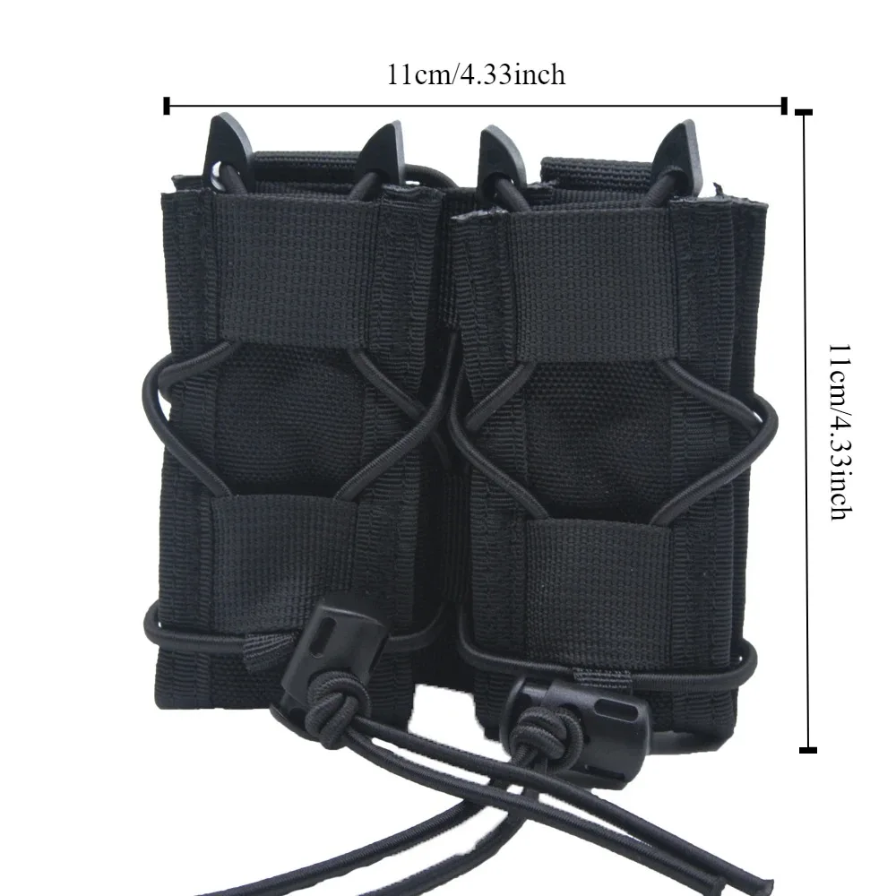 Molle Pistol Mag Pouch Double/Triple Stack Magazine for 9mm/.40 Calibers 45acp S&W M&P Sig 226/229 and Springfield 1911 magazine pouch molle pouch ammo pouch ammunition bag