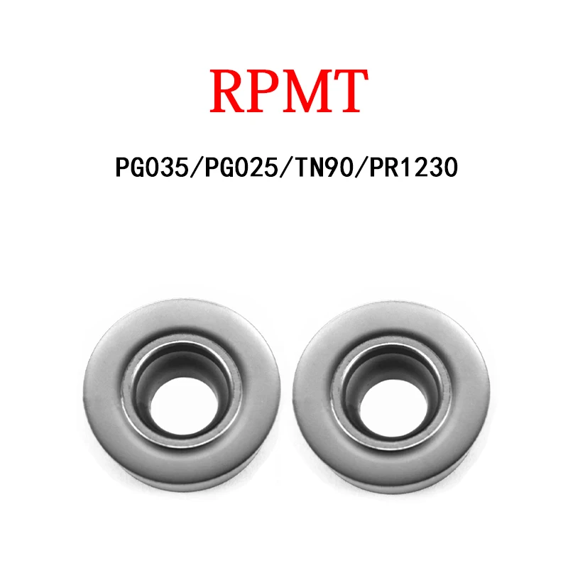 

Оригинальная карбидная вставка RPMT/RPMT08T2/RPMT1003/RPMT10T3/RPMT1204/RPMT1604/RPMT08T2M0EN M0EN Z PG035/PG025/TN90, токарный станок с ЧПУ