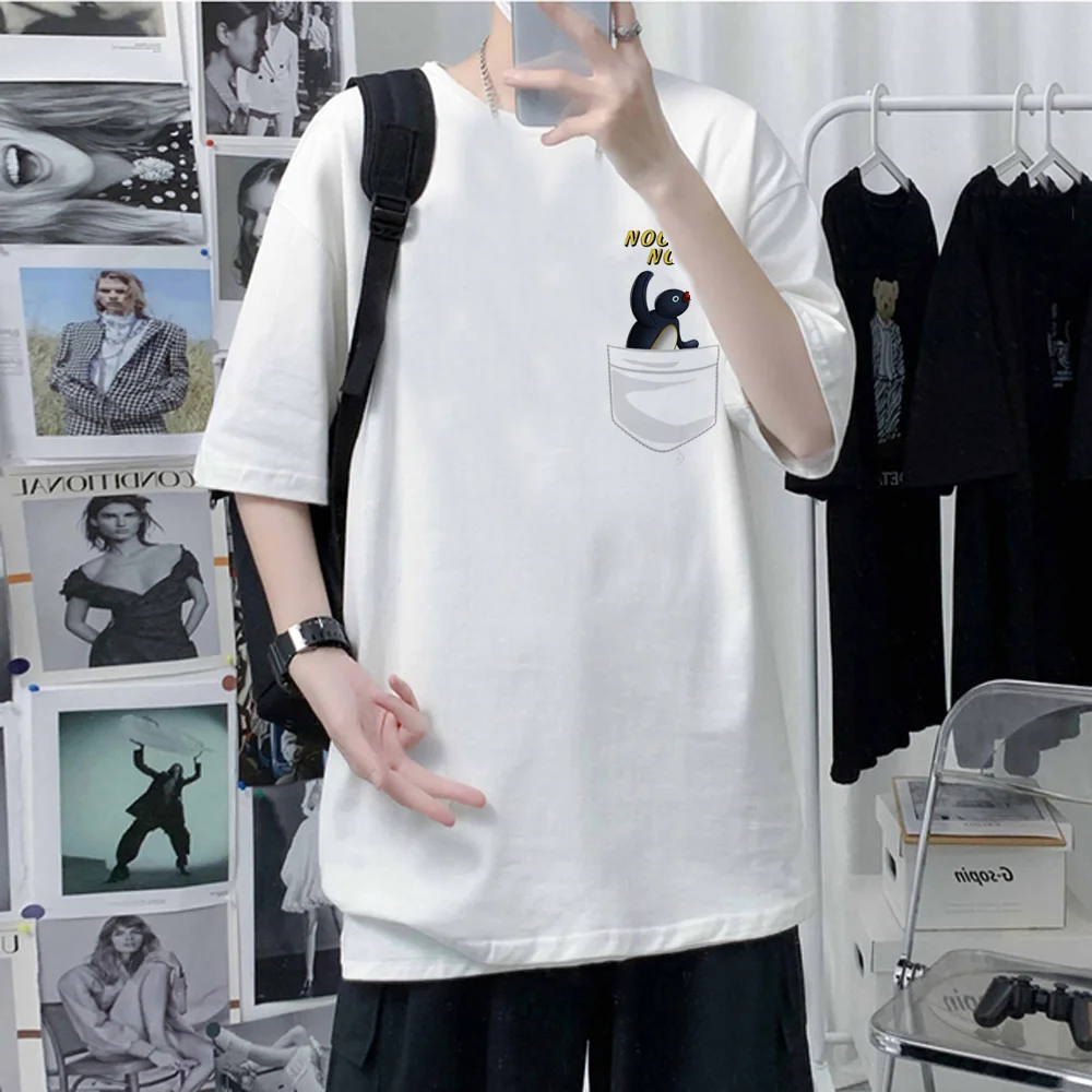 Nootnoot Pingu Top Men Graphic Tee Man Graphic Anime Harajuku Abbigliamento