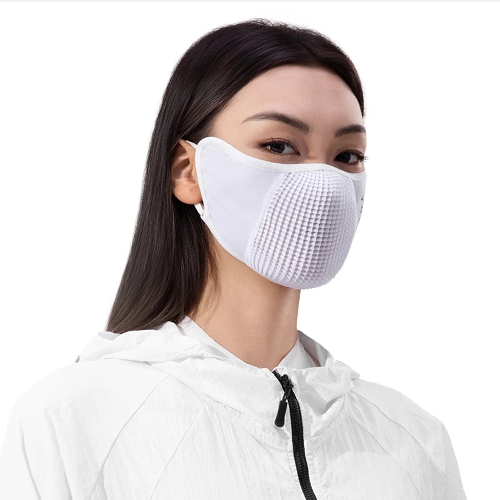 TOSUOD Fahrradmaske, AA-Qualität, antibakteriell, verstellbar, atmungsaktiv, Sportmaske, Sonnenschutz, Eisseidenmaske – Detail 10