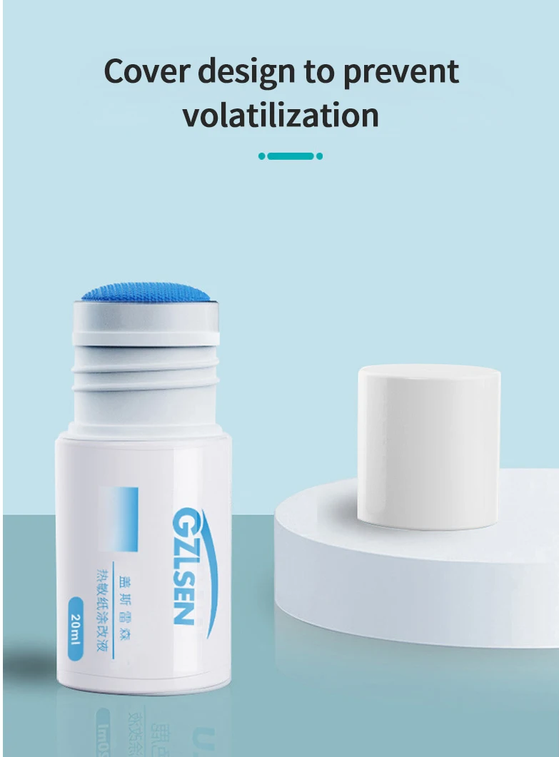 Thermal Paper Eraser Pen 1/5pc Parcel Label Data Correction Courier Shopping Bill Privacy Protection