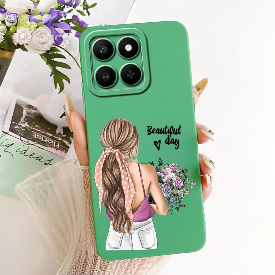 Luxury Sunflower Feather Painted Soft TPU Phone Case