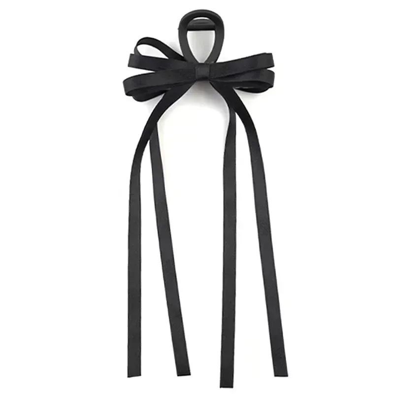 Spring and Summer Ribbon Bow Girl's Hair Clip Girl Pan Hair Shark Clip Accessories hair clip