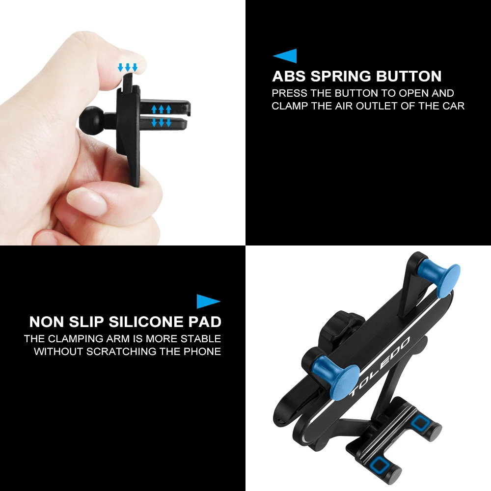 Universal Gravity Car Phone Holder - Auto Accessories