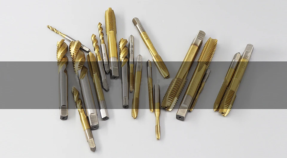 Metric HSS Tap Titan Überzogen Gerade/Spirale Flöte Maschine Gewinde Für Metall M2 M 2,5 M3 M 3,5 M4 m6 M8 M10 M12 M14 M16 M18 M20 – Detail 13