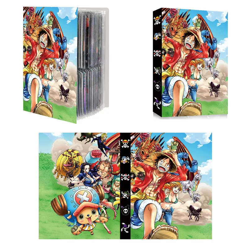 Children's Card Game Collection Binder - 120-Unit Album and Folder Set