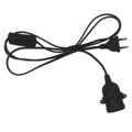 EU Plug black