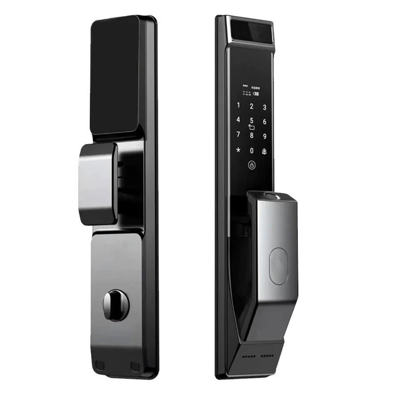

Full automatic double door anti-theft door cat's eye electronic password lock intelligent face recognition fingerprint door lock