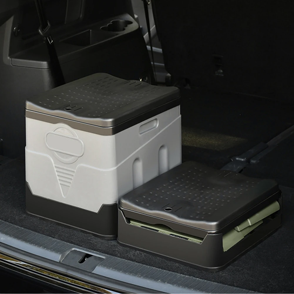 Outdoor Toilet Portable Outdoor Folding Toilet Strong Bearing Capacity Reusable Trash Can for Tour Emergency Self-driving Travel 3