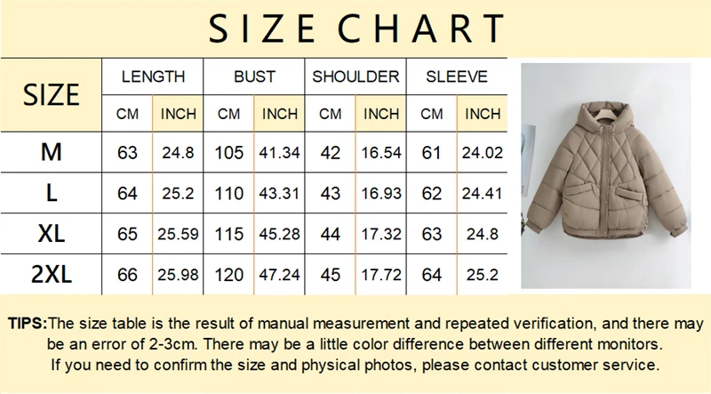 Autumn Winter Down Jackets Fashion Solid Women's Parka Hooded Down Cotton Padded Coats Long Sleeve Zipper Simple Female Outwear