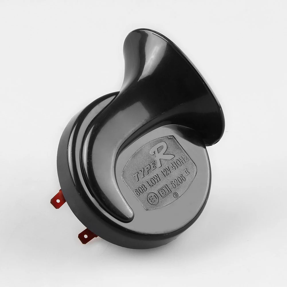 12V Car Horn 48W Waterproof Snail Air Horn 300DB Air Motorcycle Horn Auto Snail Horn for Motorcycle Car Truck SUV Boat 6