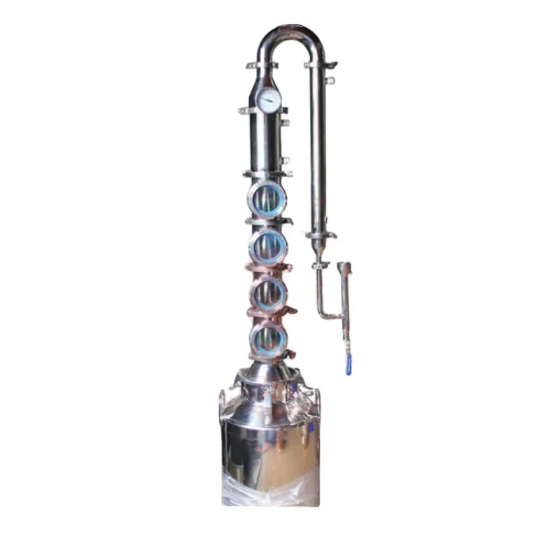 Copper Destilador Alcohol Distiller Whisky Still Distillation Distillery Equipment Vodka Making Machine for Sale