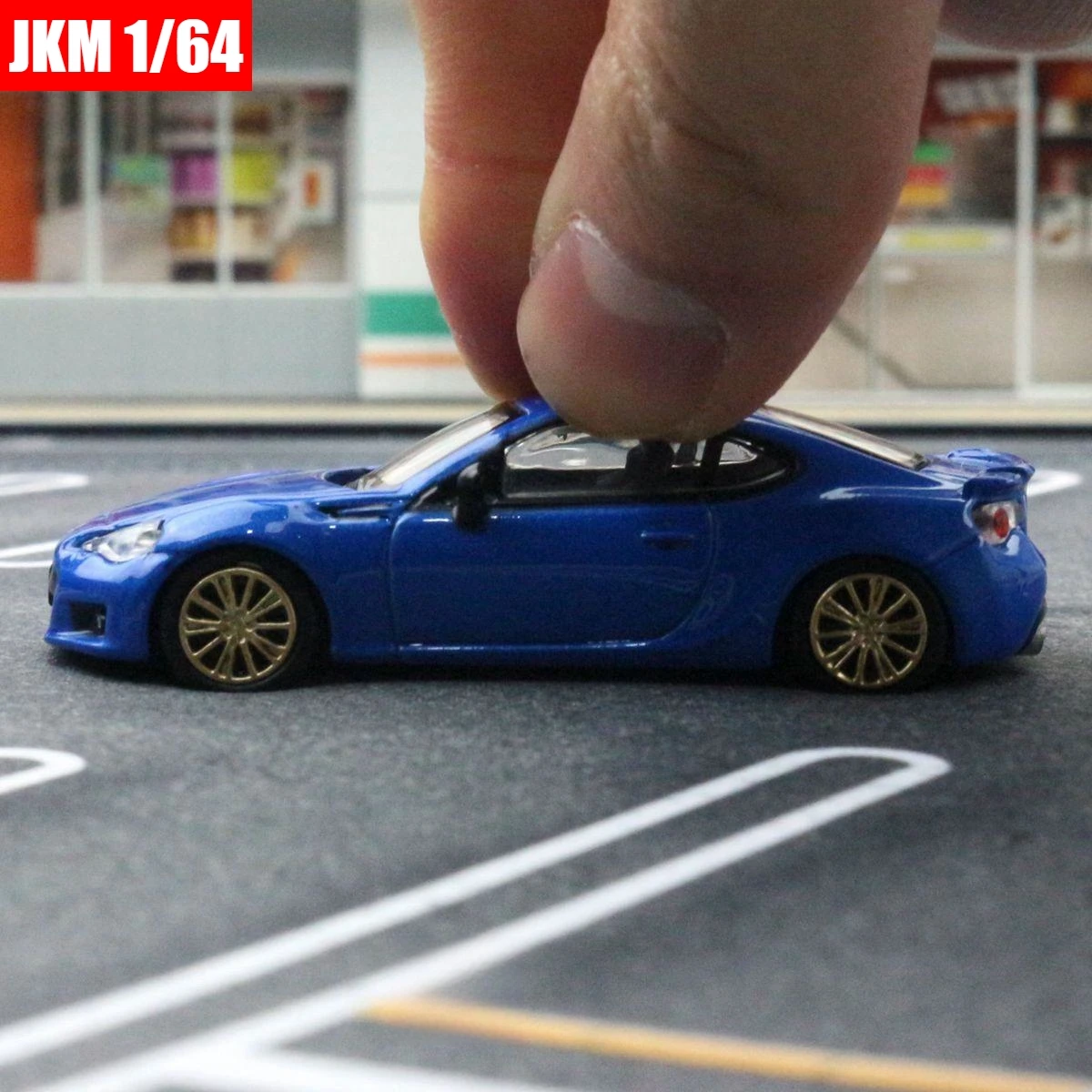 1/64 Subaru BRZ Miniature Model Diecast Metal Zinc Alloy Toy Car 1:64 JKM JDM Super Racing Vehicle Free Wheels Collection Gift 3