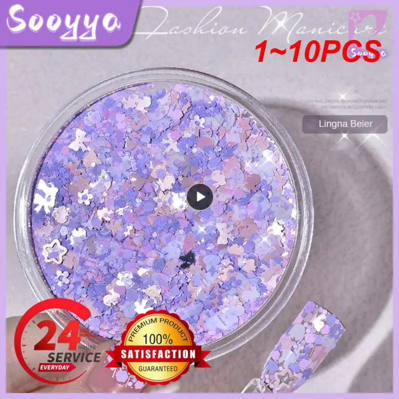 

Nail Decoration Ultra Thin Fashionable Lovely Multifunction Nail Art Must Have Nail Art Glitter Versatile Lasting