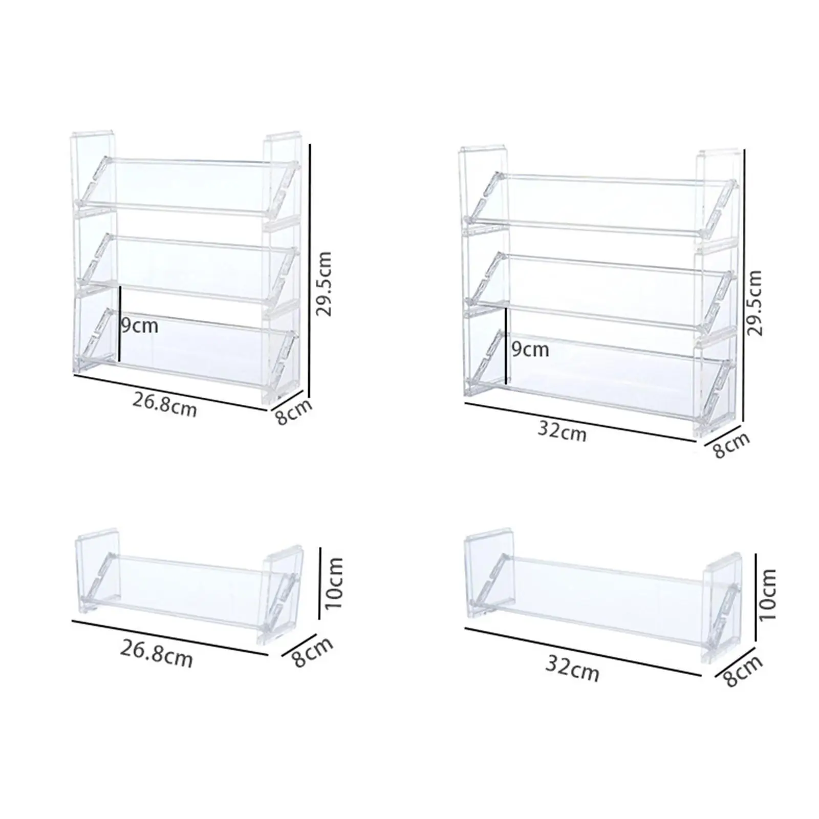 Makeup Organizer Multipurpose Holder Cosmetic Storage Organizer for Bathroom Counter Powder Cake Box Vanity Wife Daughter