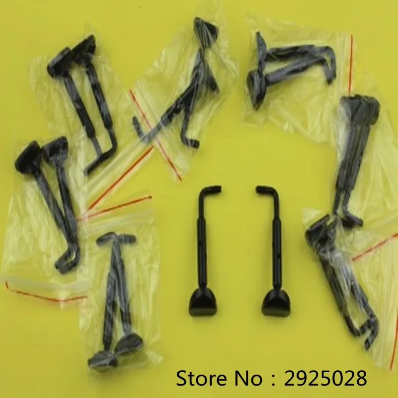 10 set new black Viola Chin Rest Clamp screw, Viola Parts Accessories