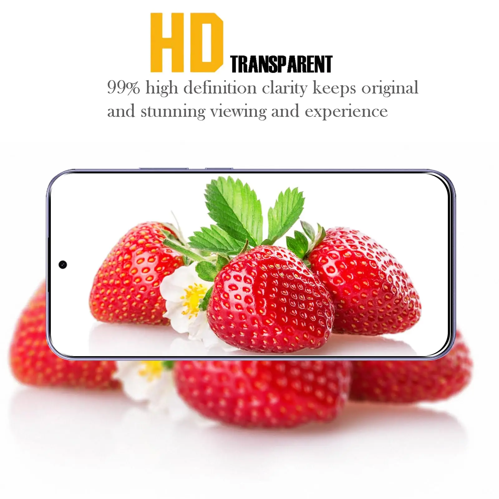 Premium Tempered Glass Screen Protector - 6.99 inches, Ultra Clear, 9H Anti-Scratch, Case Friendly, 2/4 Pack