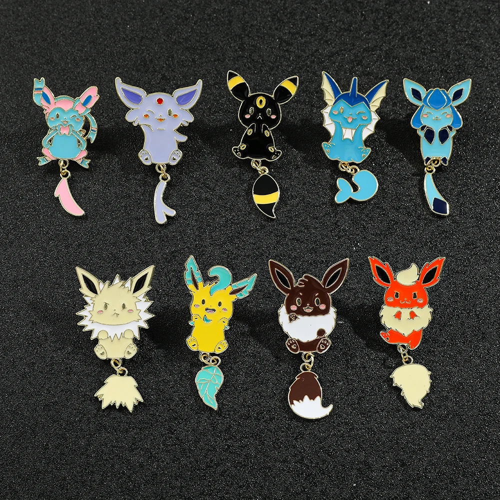 Kawaii Emaille-Pins - Niedliche Broschen für Rucksäcke, Jacken, Hüte - Coole Anime-Abzeichen als Schmuckgeschenk für Kinder, Mädchen, Jungen