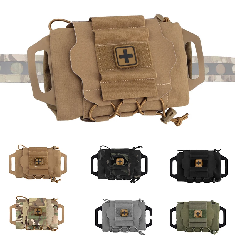 

Military First Aid Kit Tactical Molle Hunting Shooting Hiking Airsoft Medical Pouch Bag Paintball Accessories Cs Combat Case