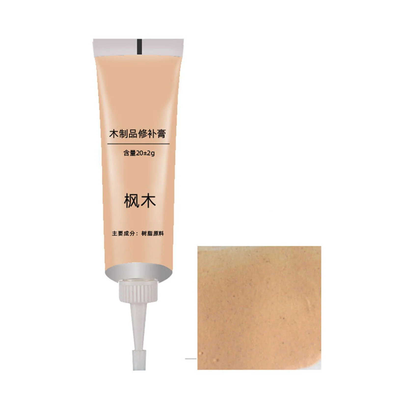 Premium Wood Filler for Floor Scratch and Paint Repair - Oak, Veneer, Walnut Color
