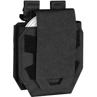 Тактический чехол для наручников Molle, чехол-держатель для скоб, универсальная кобура для наручников, стандартная цепочка для манжет, чехол для ремня — изображение 2