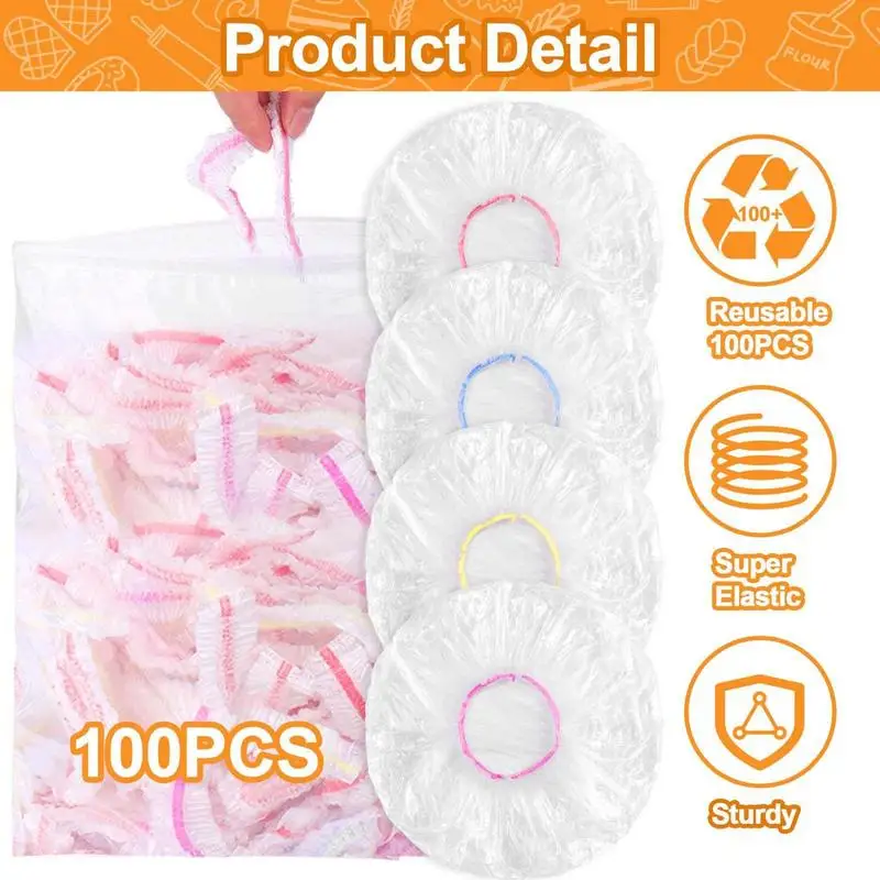 Bread Bowl Covers Sourdough Bread Baking Covers Multi-Purpose Food Cover Keeping Bags Stretchable Wrap Cover For Bakery Home